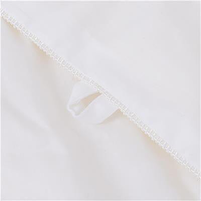 Premium Quality 100% Mulberry Silk Filled Cotton Duvet in King Size (220x225 cm) - White