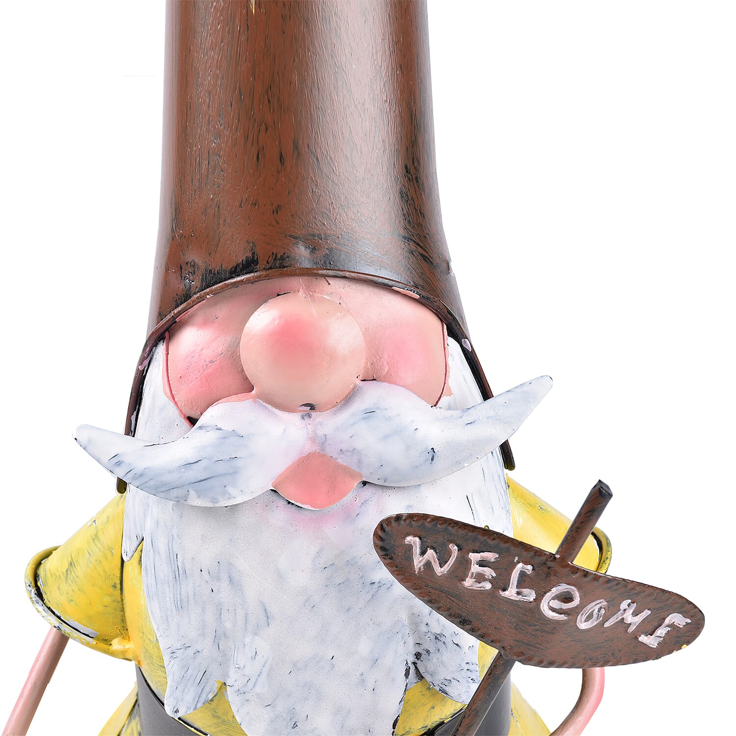 ROLSON Large Garden Gnome with Welcome Sign (Size 23.5X17X40.5m)