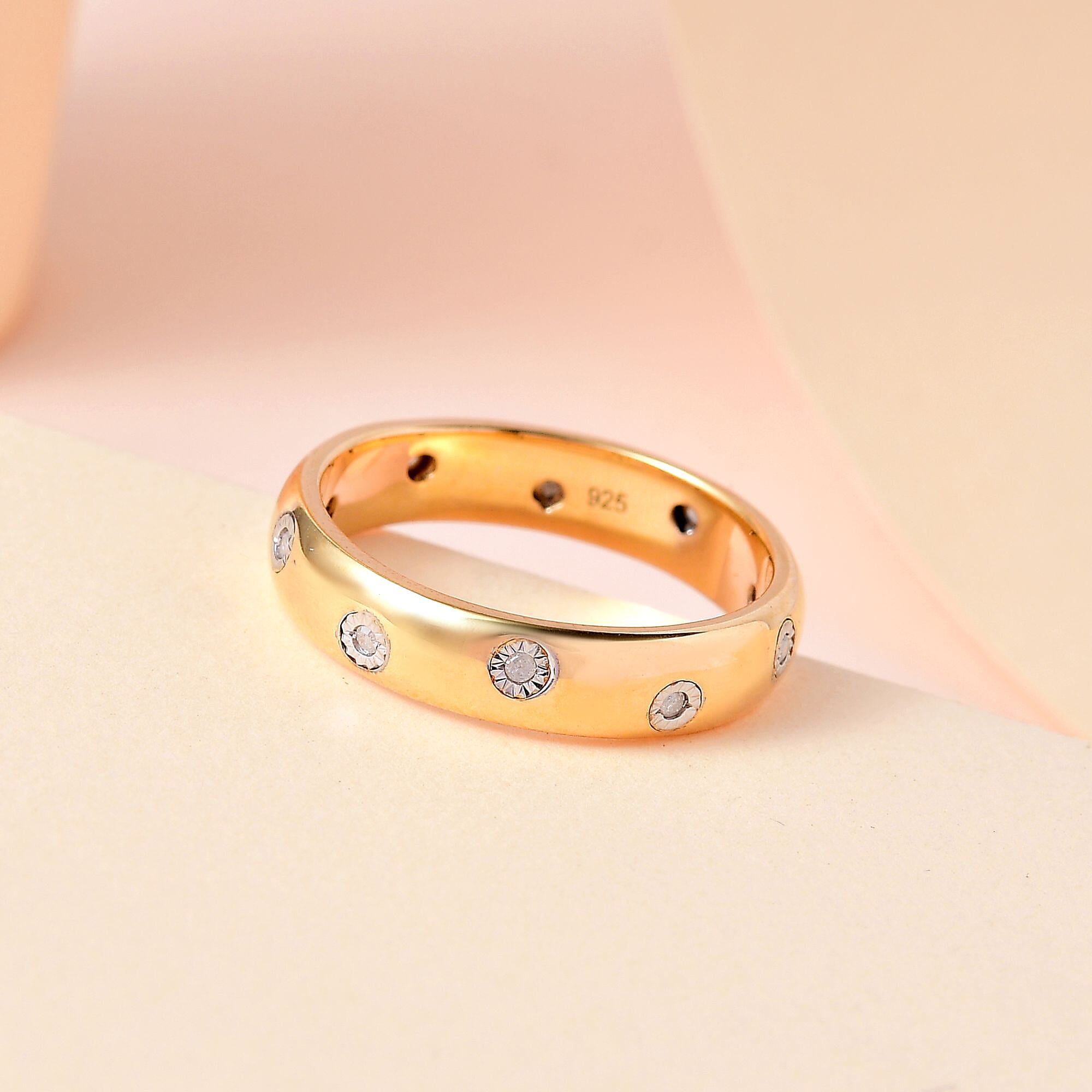 MP Designer Inspired Flush Set Diamond (Rnd) Band Ring in Sterling Silver MP Designer Inspired Flush Set Diamond (Rnd) Band Ring in Sterling Silver