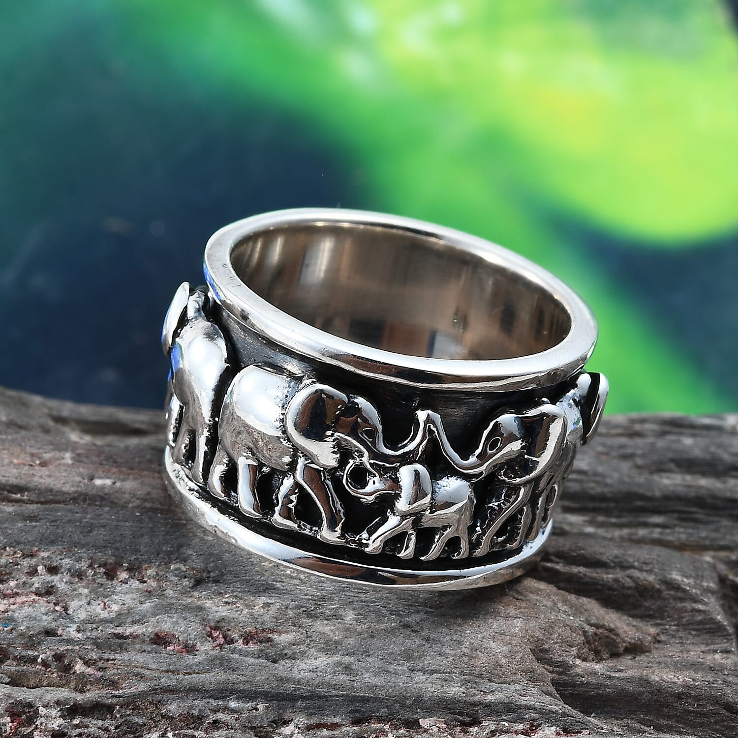 Artisan crafted sterling sales silver rings