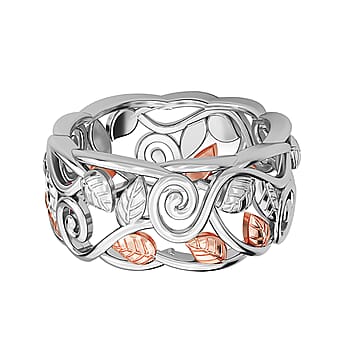 https://tjcuk.sirv.com/Products/33/7/3372561/Filigree-Leaf-Ring-in-Platinum-and-Rose-Gold-Plated-Sterling-Silver_3372561.jpg?w=342&h=342