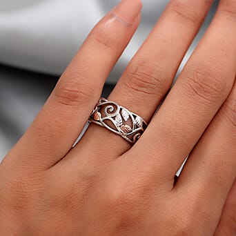 https://tjcuk.sirv.com/Products/33/7/3372569/Filigree-Leaf-Ring-in-Platinum-and-Rose-Gold-Plated-Sterling-Silver_3372569_3.jpg?w=342&h=342