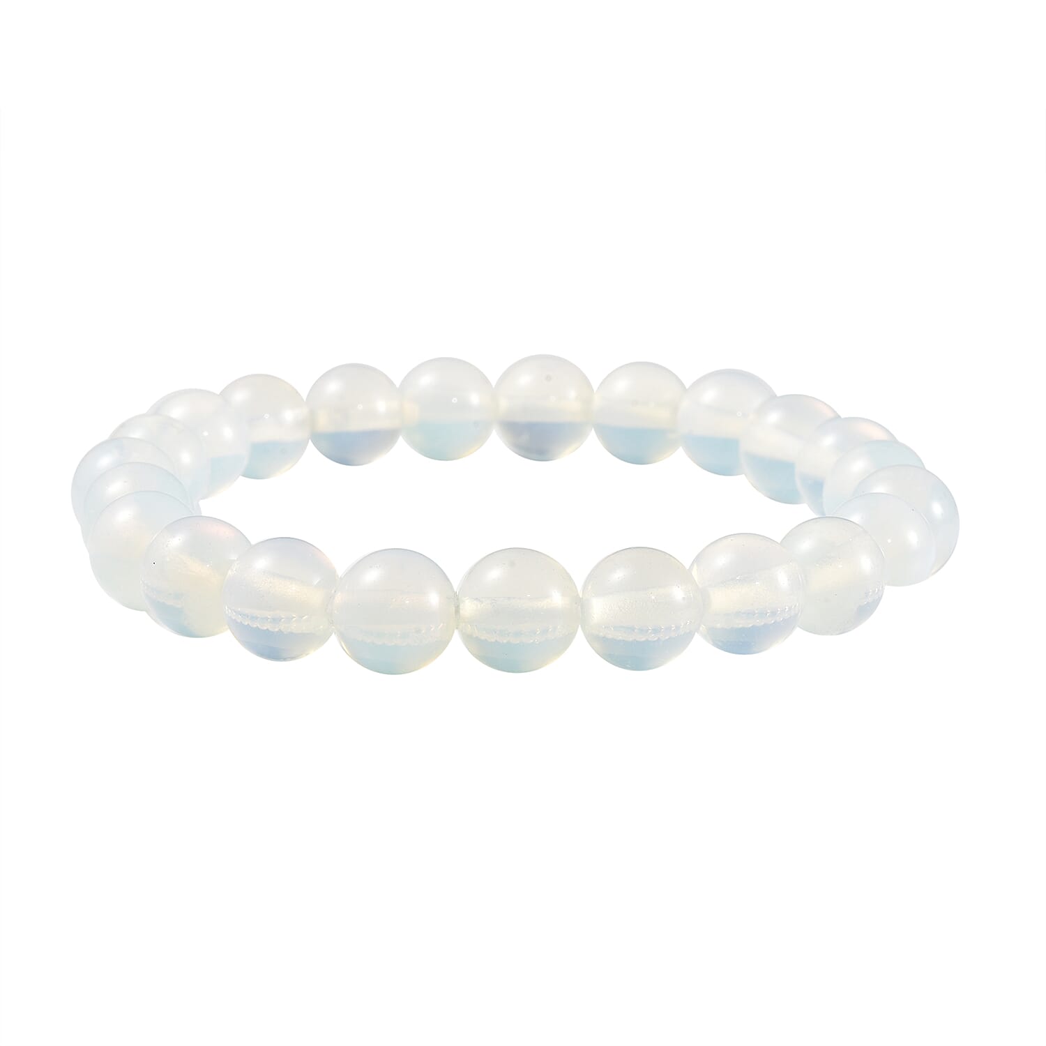 Opalite (80.50 Ct) Stretchable Bracelet (Size 7) 80.50 Ct.