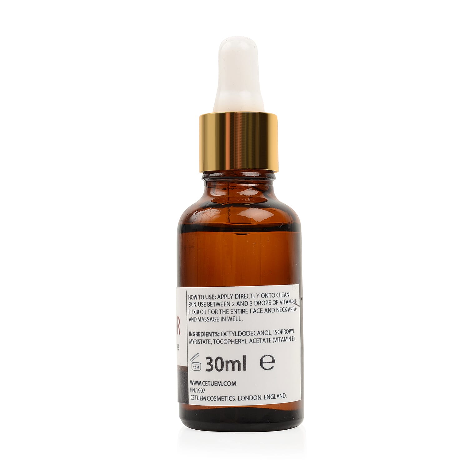 Cetuem: SCR Gold, Vitamin E Elixir - 30ml