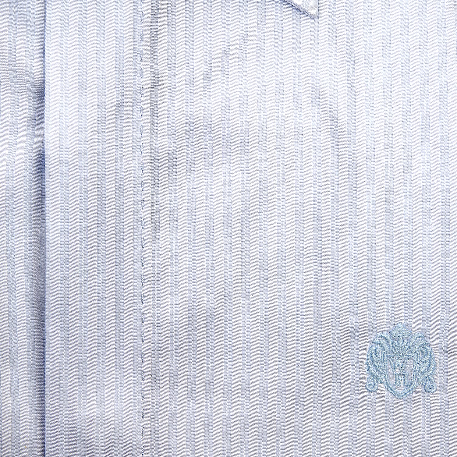 William Hunt Saville Row Forward Point Collar Light Blue Shirt Size 18