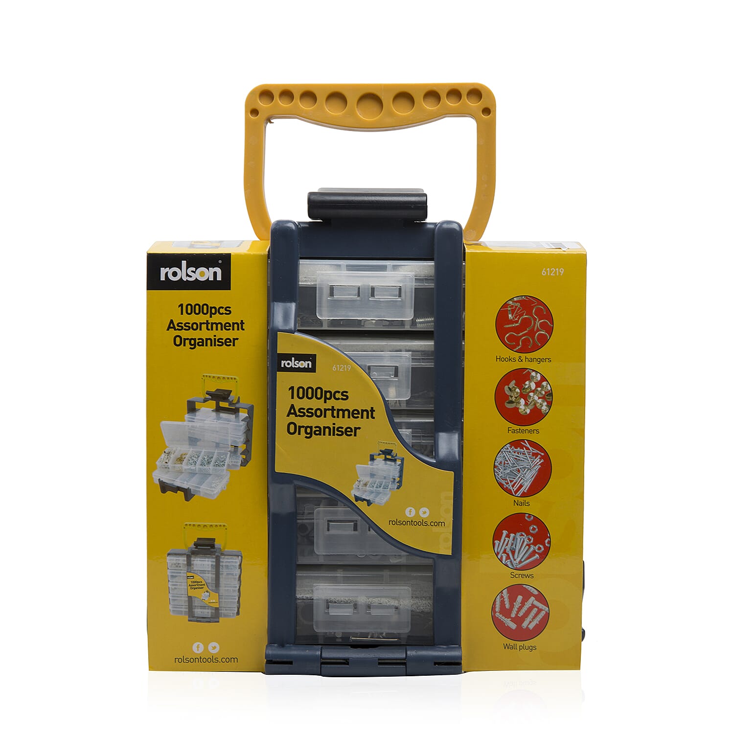 ROLSON 1000 Piece Assortment Tote Kit