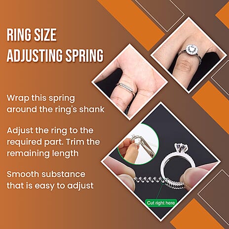 Set of 24 Pcs Ring Size Adjusting Spring