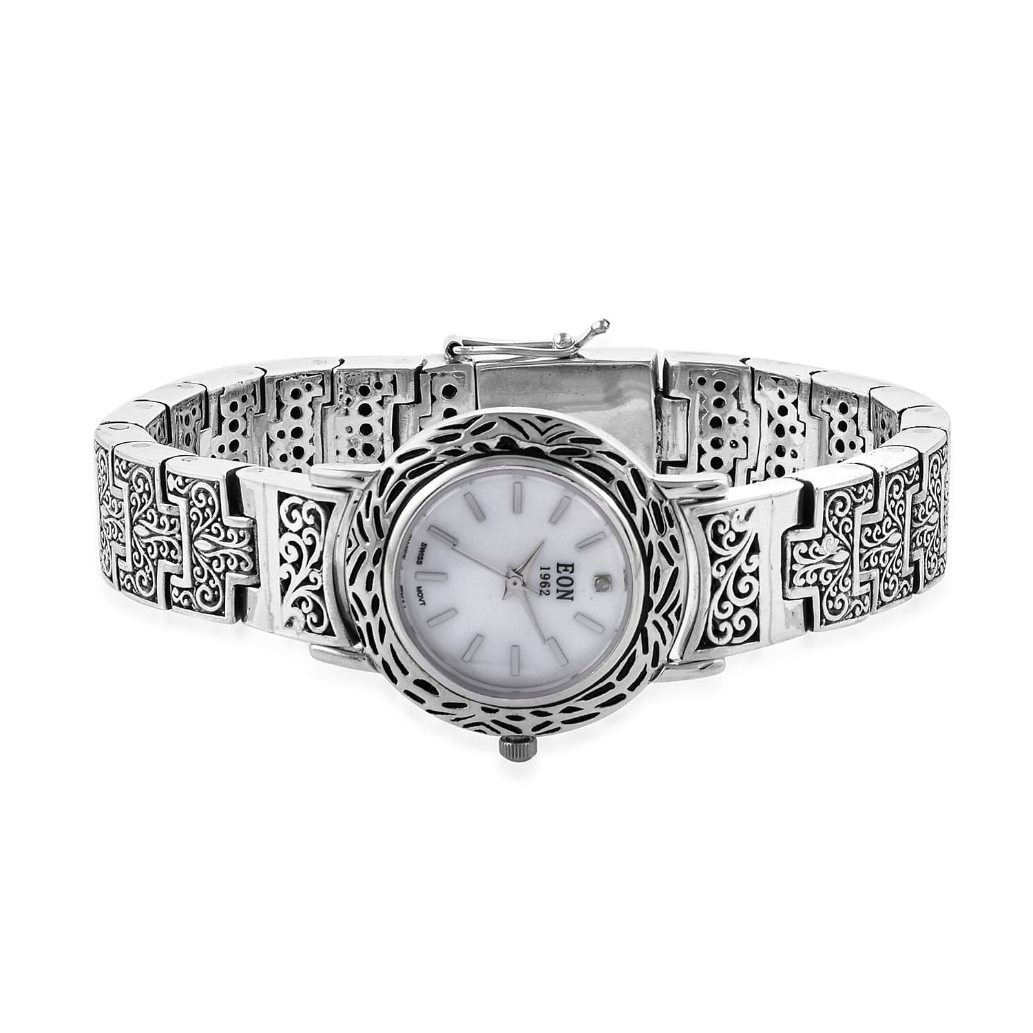 Sterling silver clearance bangle watch