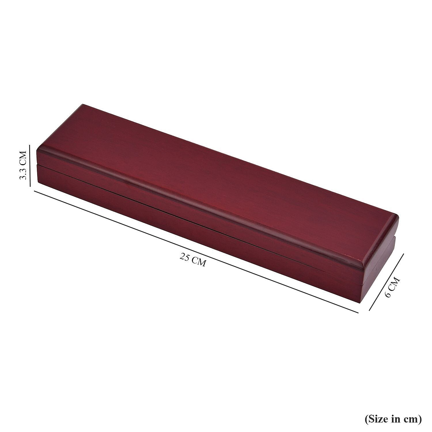 Jewelry Gifting- Velvet Lining Wooden Bracelet Box - (Size 25x6x3 cm) Jewelry Gifting- Velvet Lining Wooden Bracelet Box - (Size 25x6x3 cm)