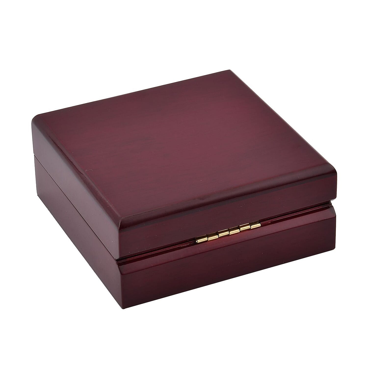 Jewellery Gifting -Velvet Lining Wooden Necklace and Pendant Box - (Size 10x10x4 cm)