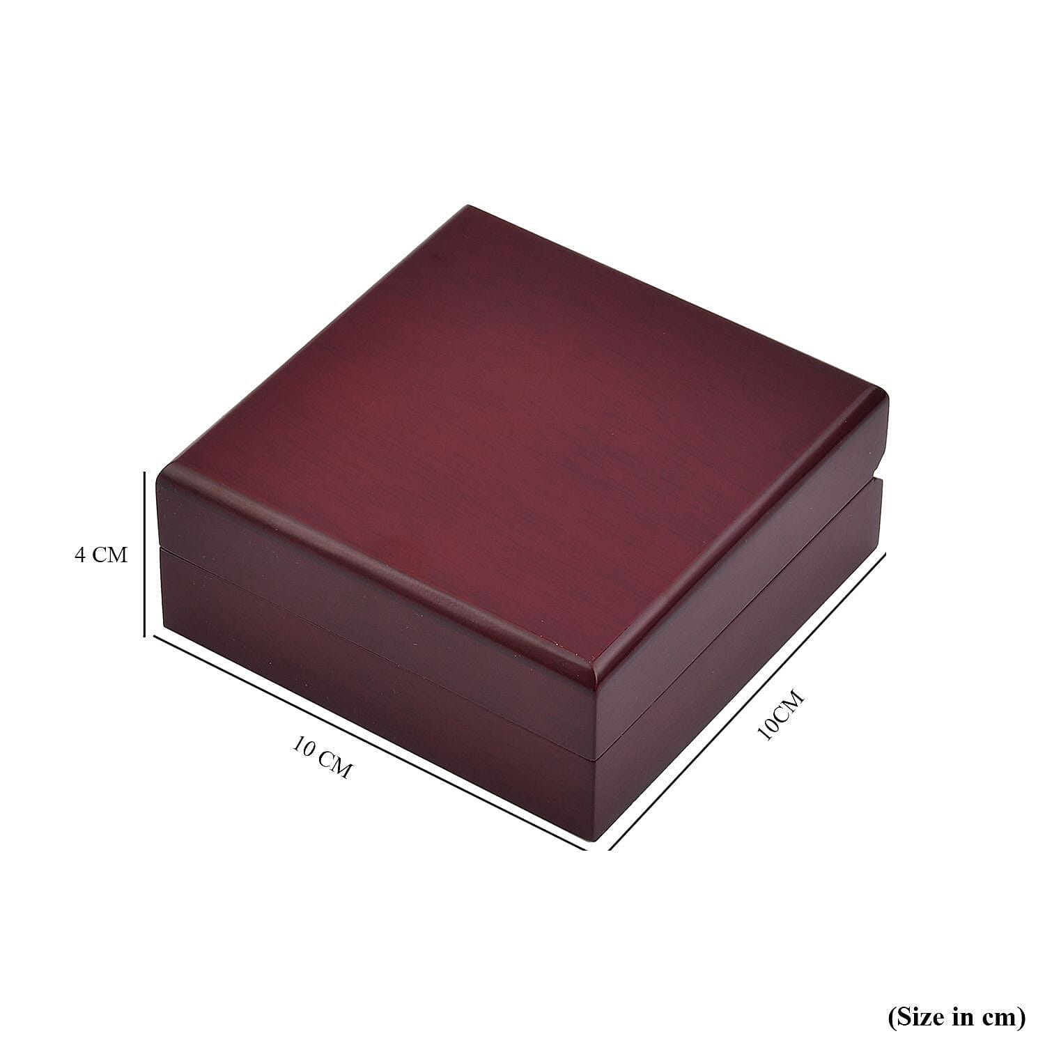 Jewelry Gifting -Velvet Lining Wooden Necklace and Pendant Box - (Size 10x10x4 cm) Jewelry Gifting -Velvet Lining Wooden Necklace and Pendant Box - (Size 10x10x4 cm)