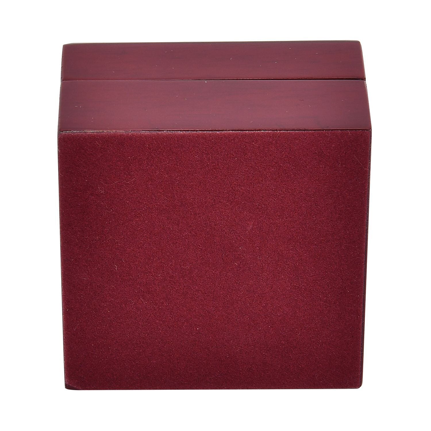 Jewelry Gifting - Wooden Earring Box with Velvet - (Size - 6x6x4 cm) Jewelry Gifting - Wooden Earring Box with Velvet - (Size - 6x6x4 cm)
