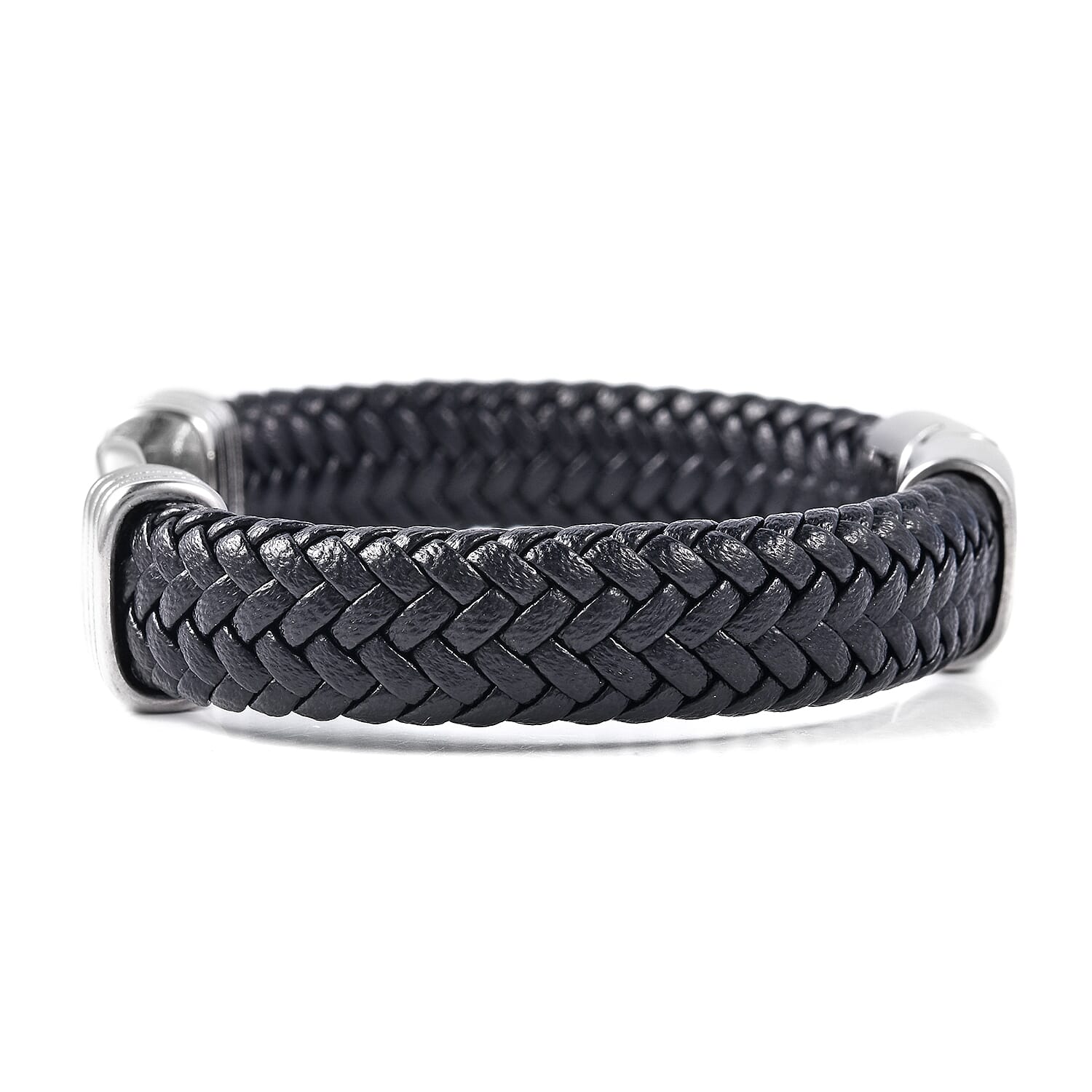 Genuine Braided Leather Bracelet (Size 7.5)