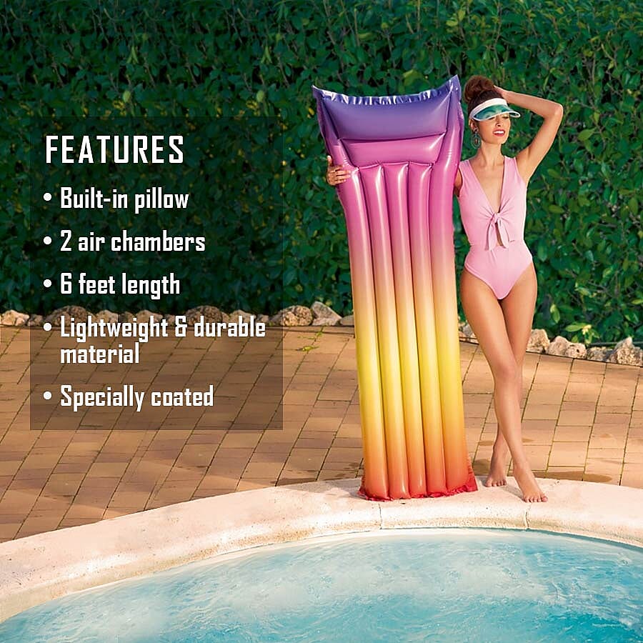 Rainbow Pool Lounger