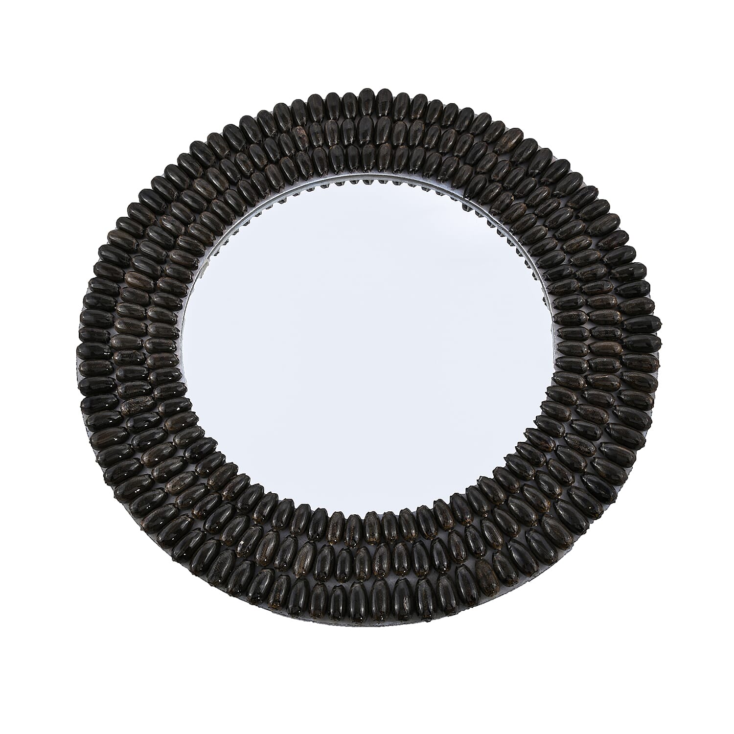 Bali Collection - Home Decor Mirror with  Seashell Frame (Size 45Cm)