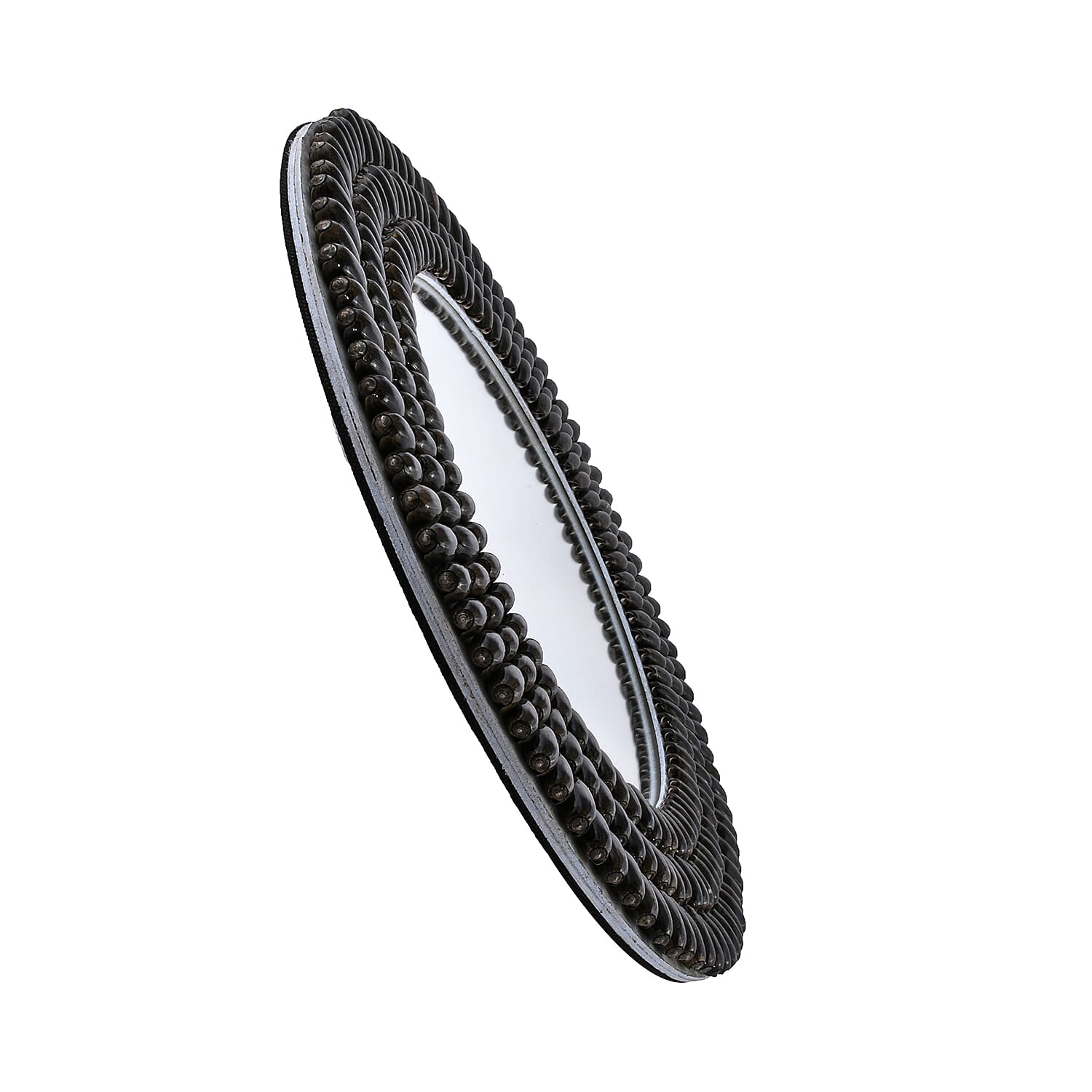 Bali Collection - Home Decor Mirror with  Seashell Frame (Size 45Cm)