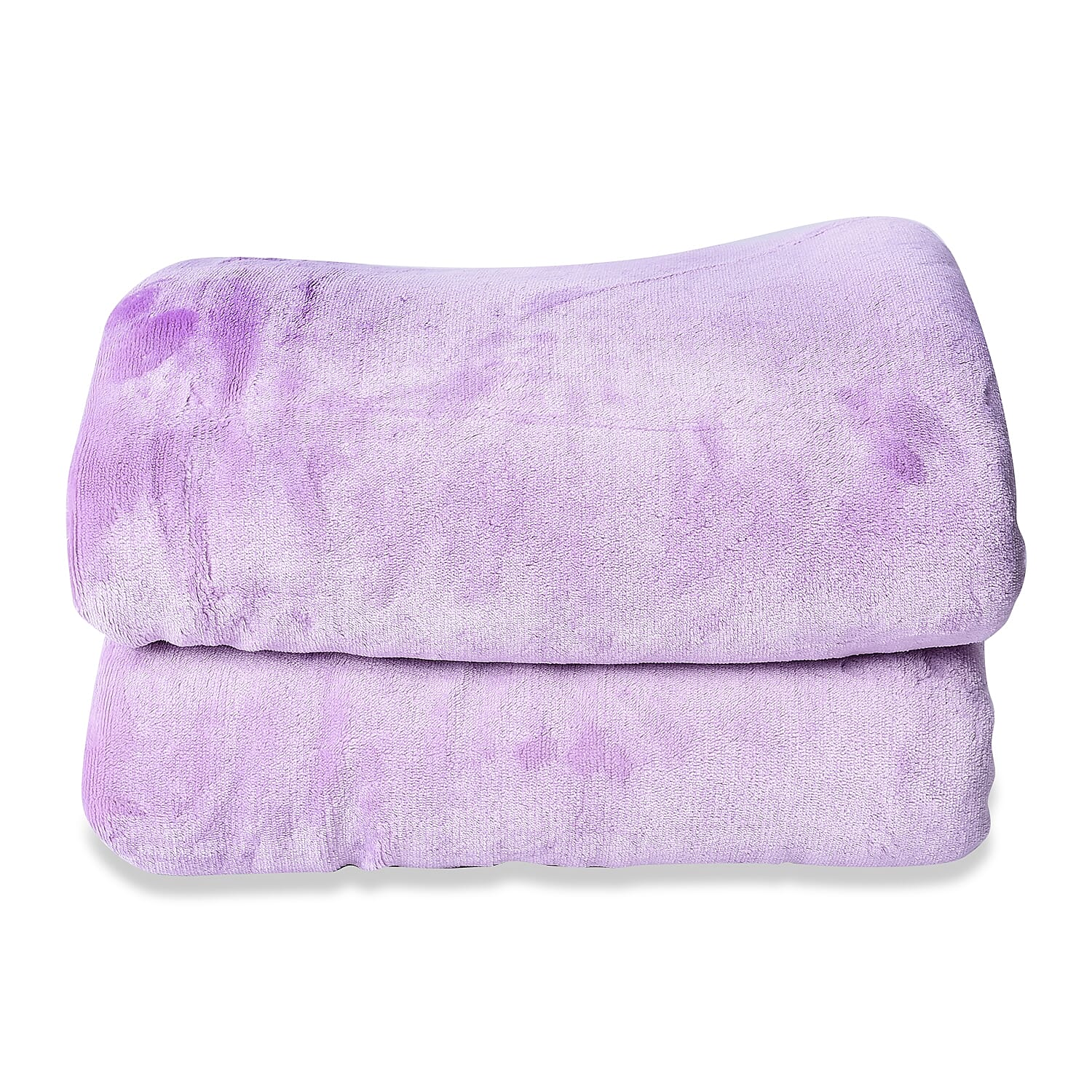 Warm & Soft Double Layer Sherpa Blanket (150x200 cm) OEKO-TEX Certified - Lavender