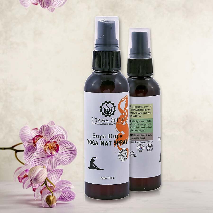 Utama Spice: Anti-Bacterial Spray - (For Yoga Matts, Mattress/ Pillow) - 100ml