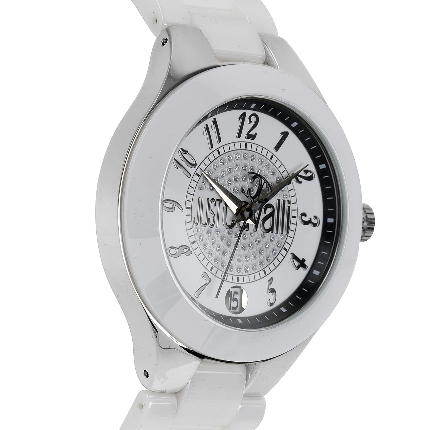 JUST CAVALLI- White Colour  Ceramic Watch