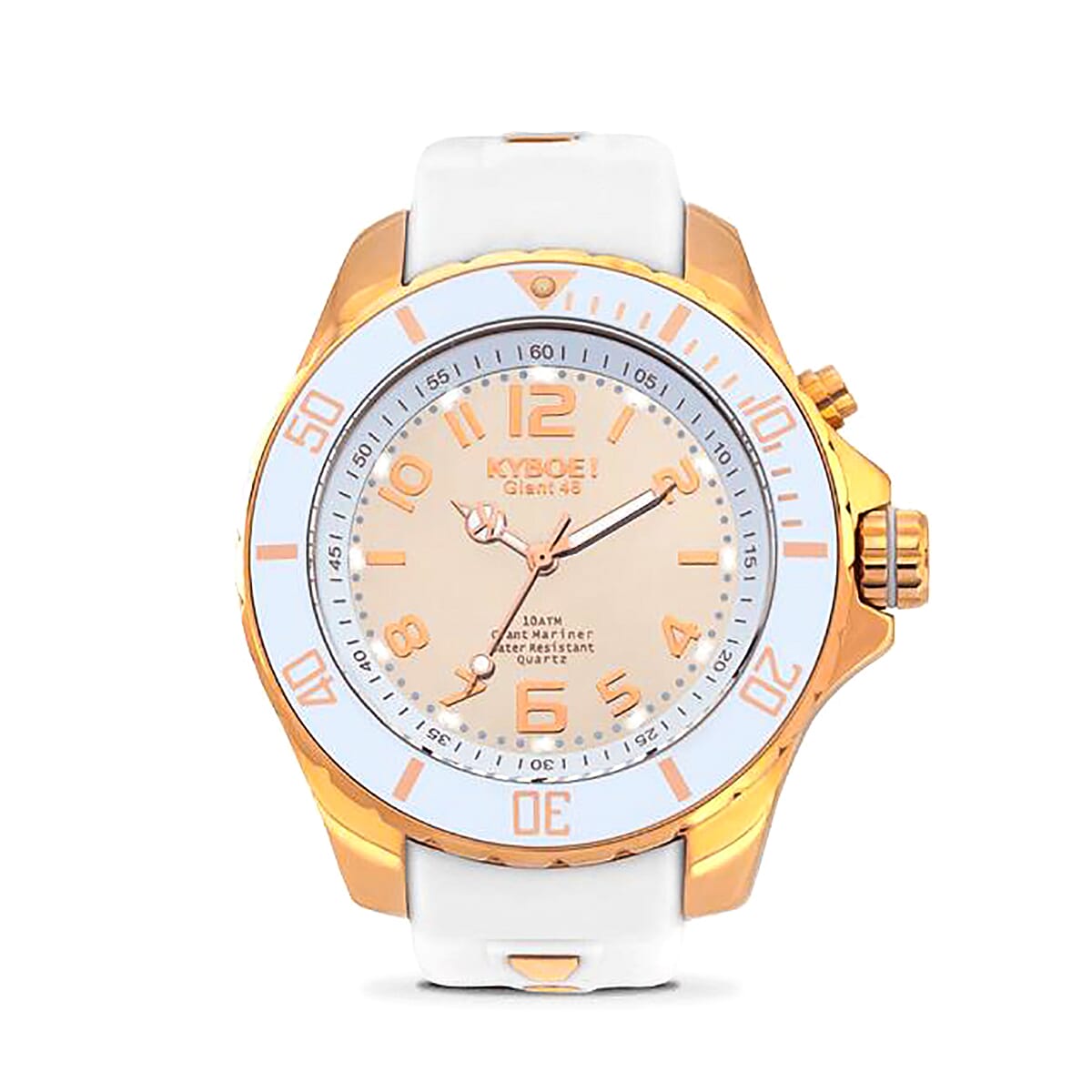 KYBOE Reflector Collection Rose Gold - 40MM LED Watch - 100M Water Resistance