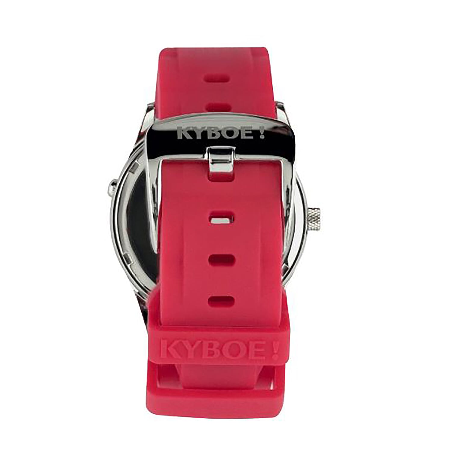 KYBOE Evolve Collection Rose Red Slimline 41MM LED Watch- 100M Water Resistance
