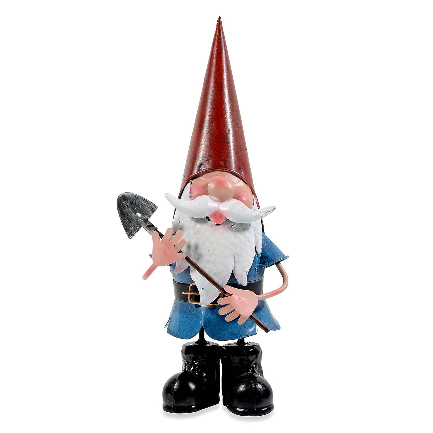 ROLSON Garden Gnome with Shovel (Size 13.5x17x38 Cm)