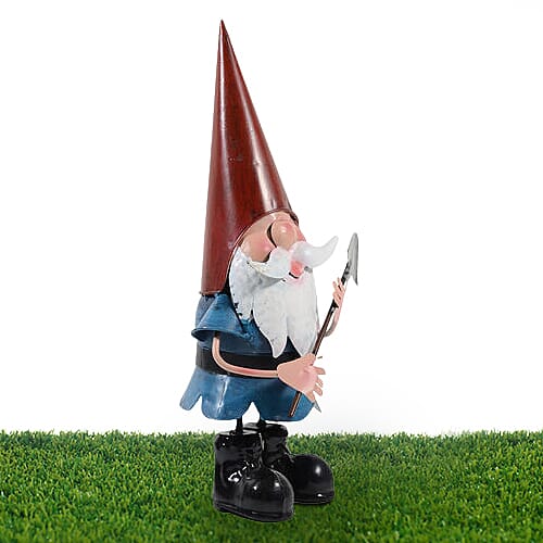 ROLSON Garden Gnome with Shovel (Size 13.5x17x38 Cm)