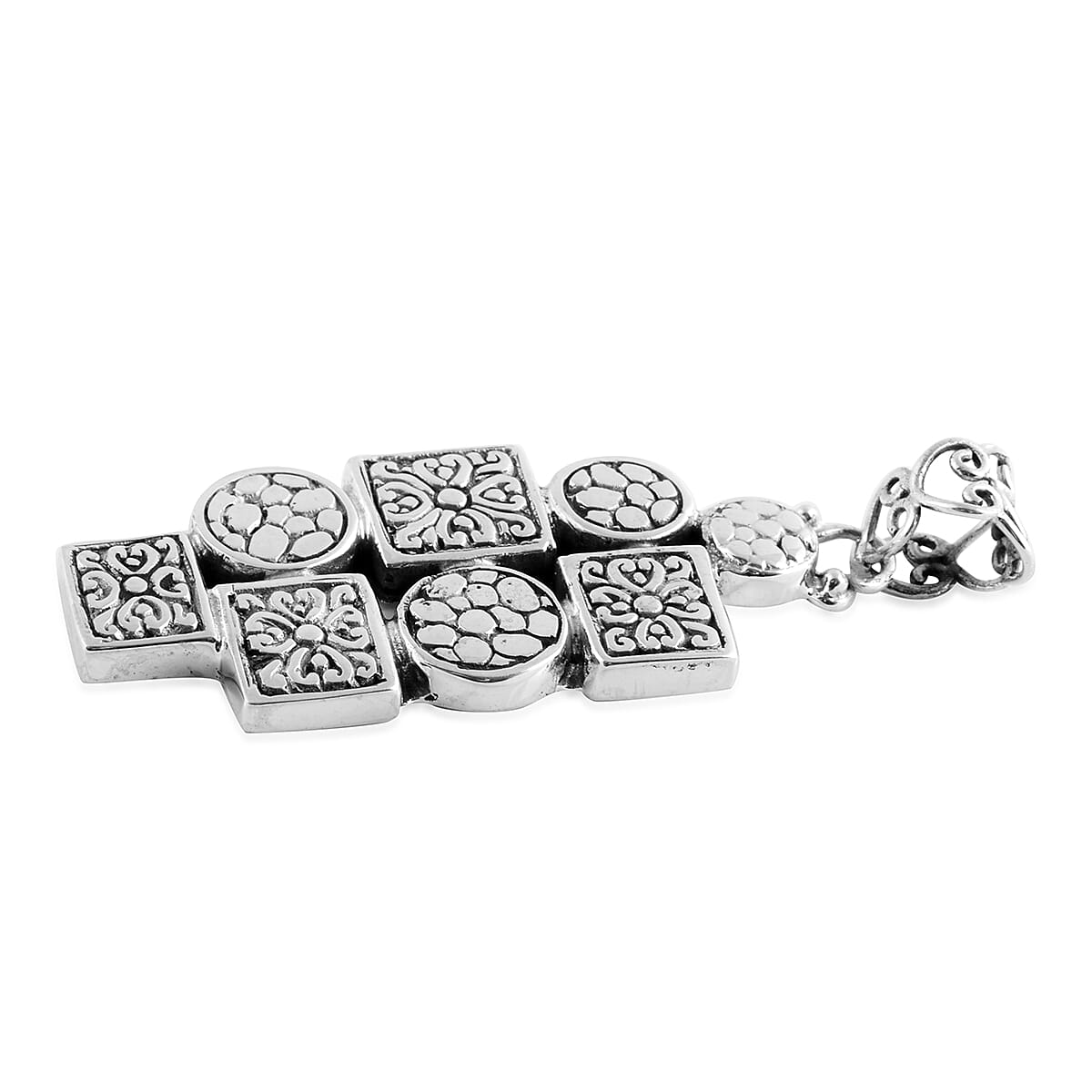 Artisan Crafted - Sterling Silver Pendant, Silver wt 10.80 Gms