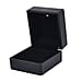 Exclusively Designed Luxurious Necklace Box with LED Light in Solid Black Colour Size 9x7x3.5 Cm