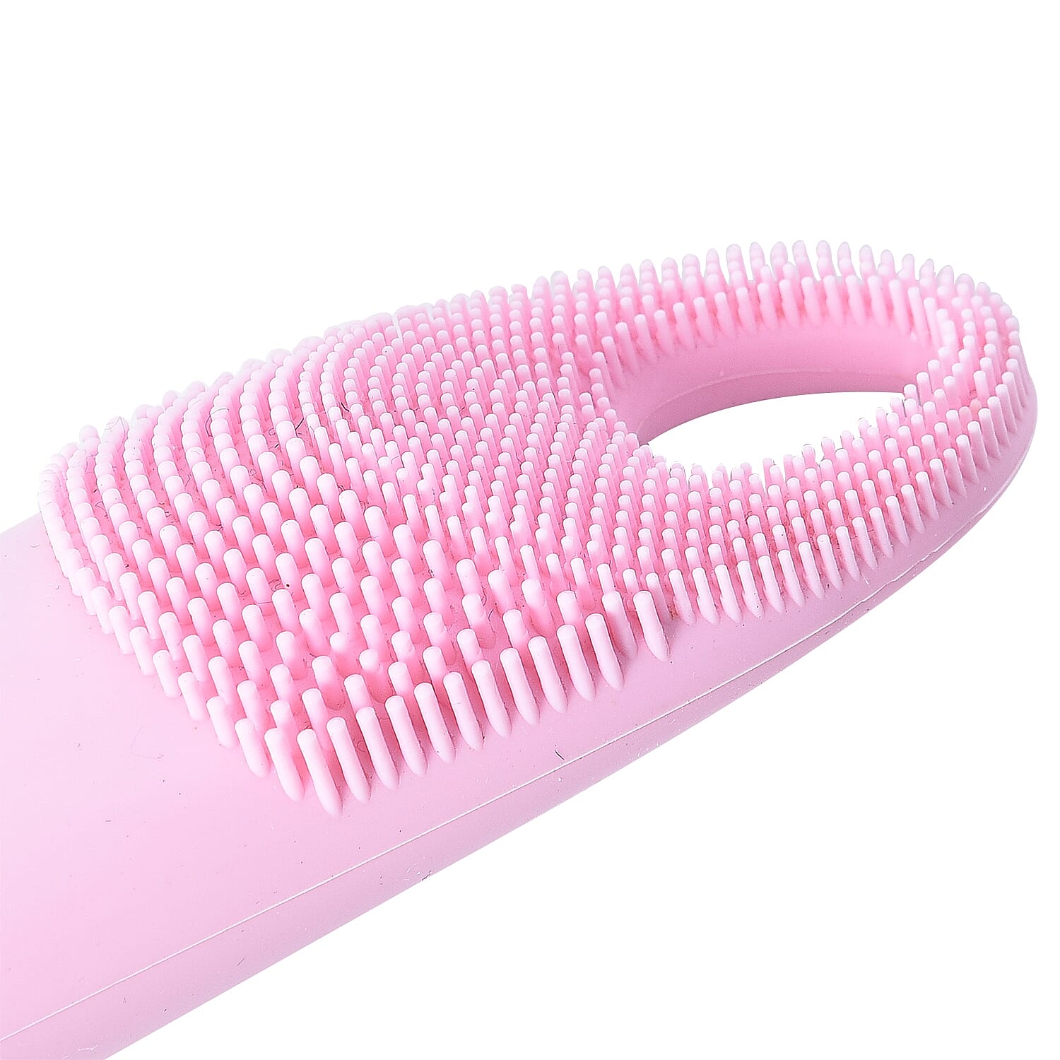 Silicone Face Cleanser and Massager (Battery 1xAA not Included) (Size 14x3.8x3.05 Cm) - Pink