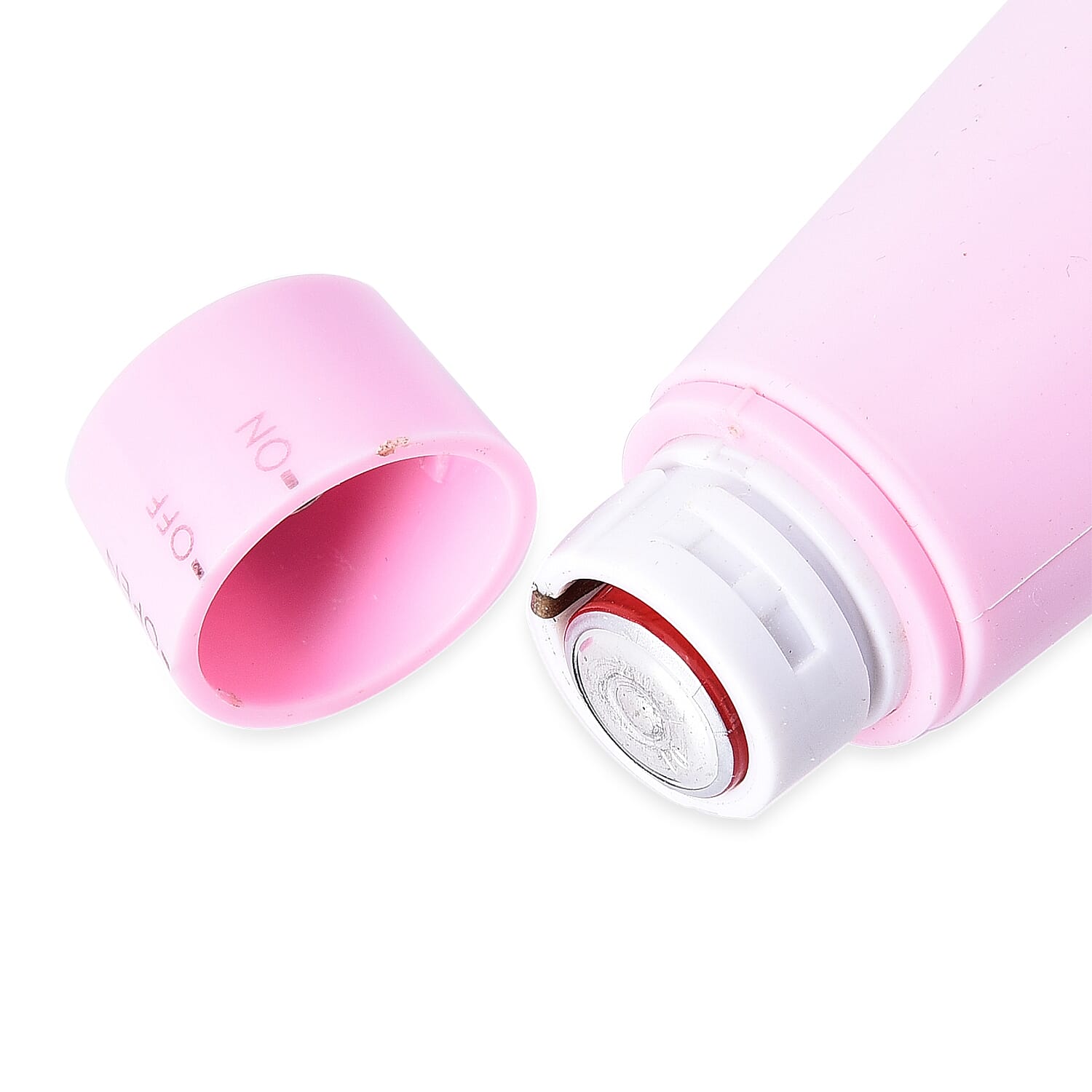 Silicone Face Cleanser and Massager (Battery 1xAA not Included) (Size 14x3.8x3.05 Cm) - Pink