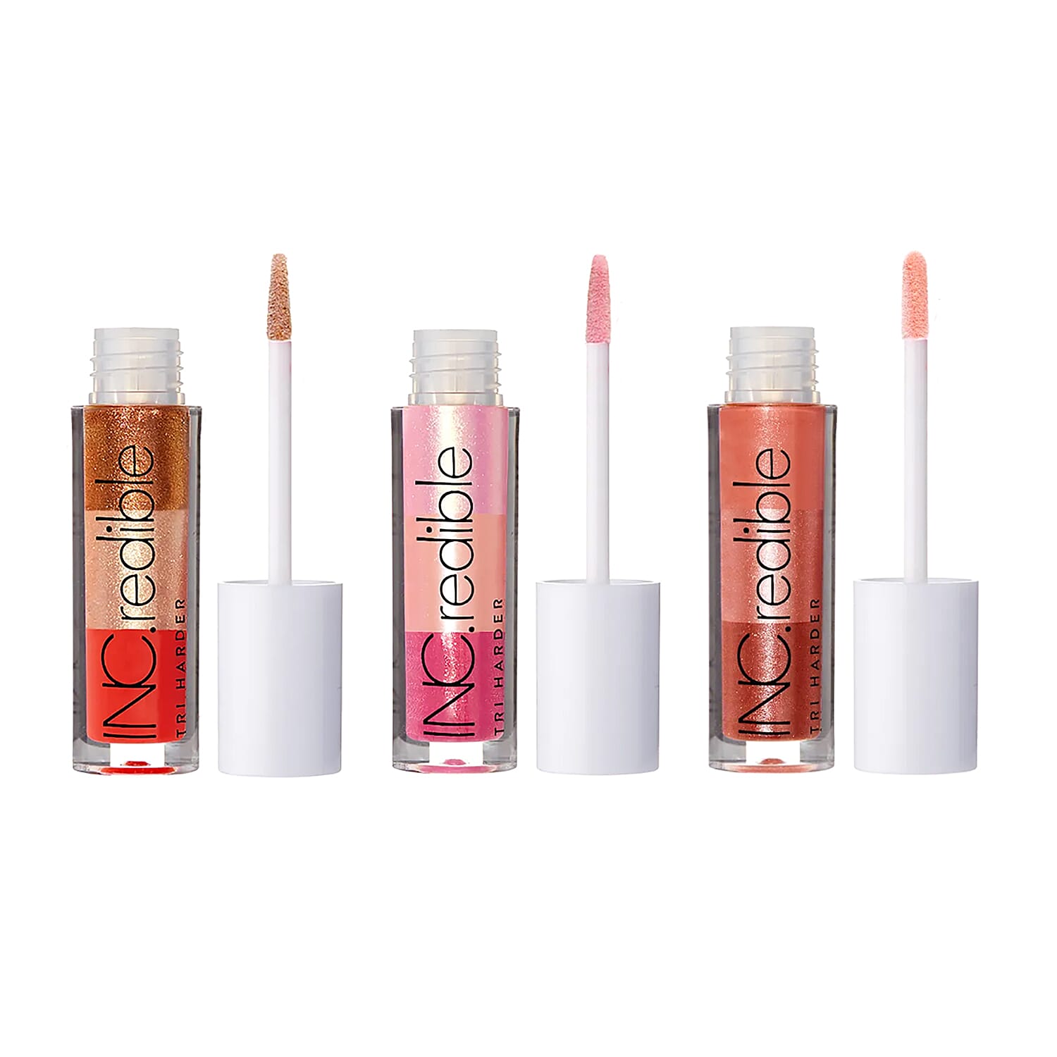 Nails Inc: Tri Harder Lip Gloss Trio