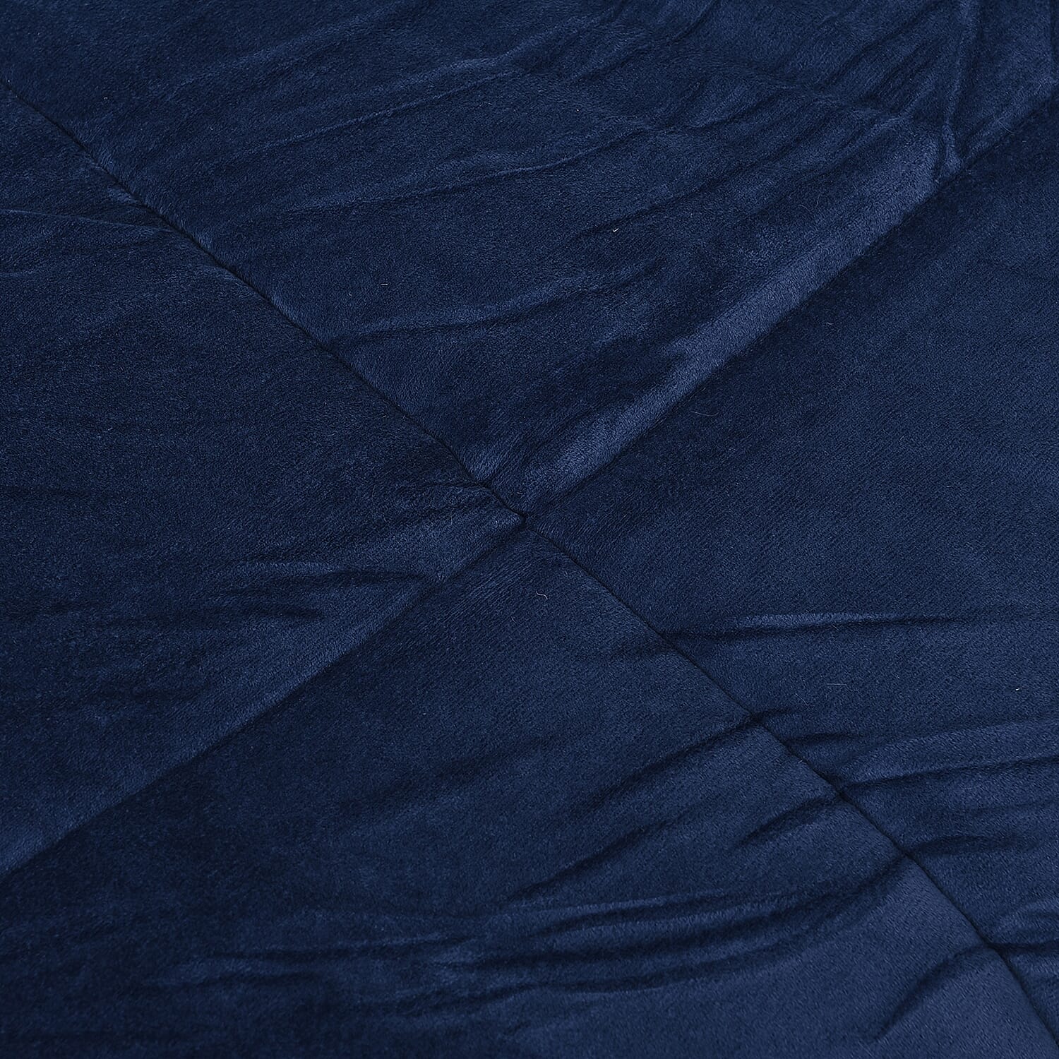 Leap Year Deal - Soft and Warm Sherpa Duvet Set with Microflannel Fitted Sheet (DOUBLE) and 2 Reversible Pillow Cases, Blue