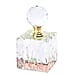 Carved Crystal Refillable Perfume Bottle with Colourful Base Size 10x4.8 mm