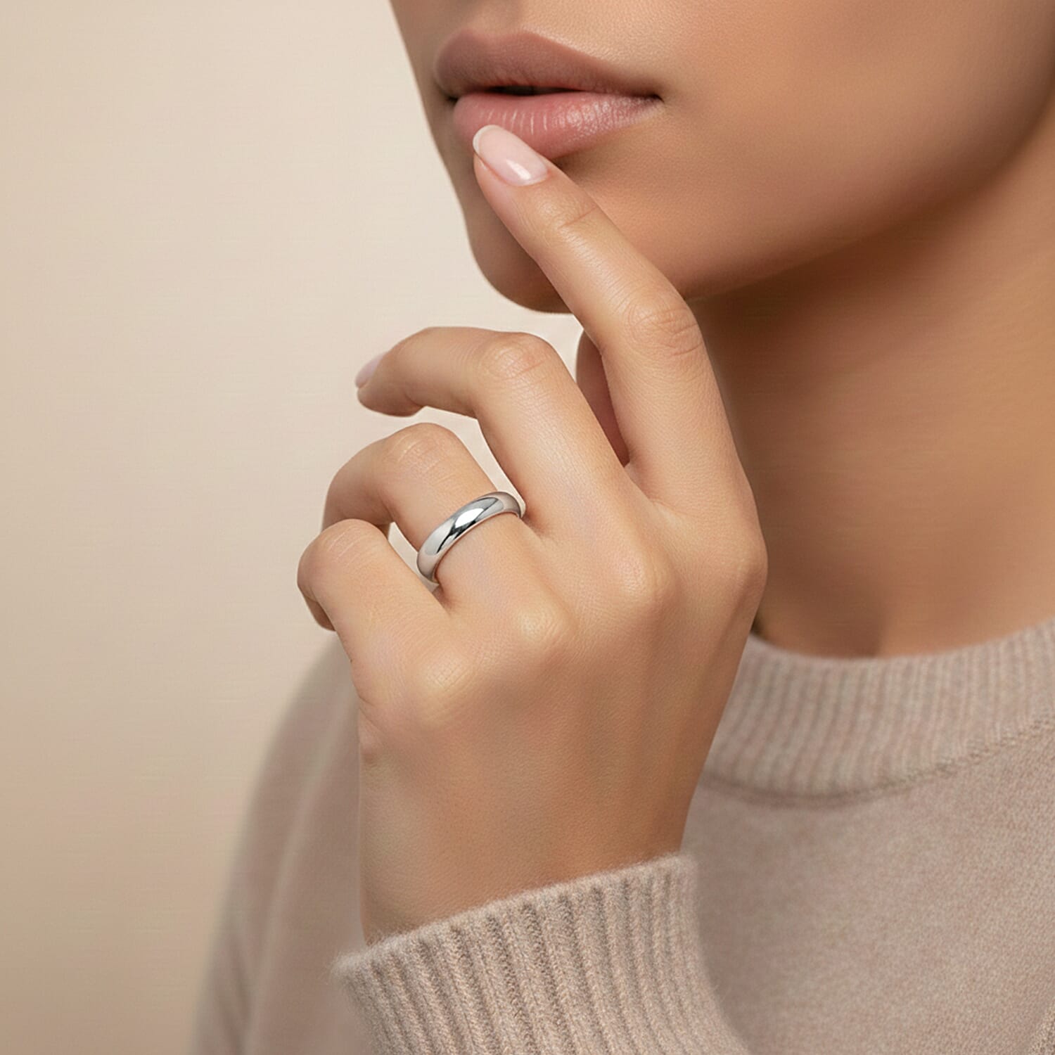 Sterling Silver Band Ring