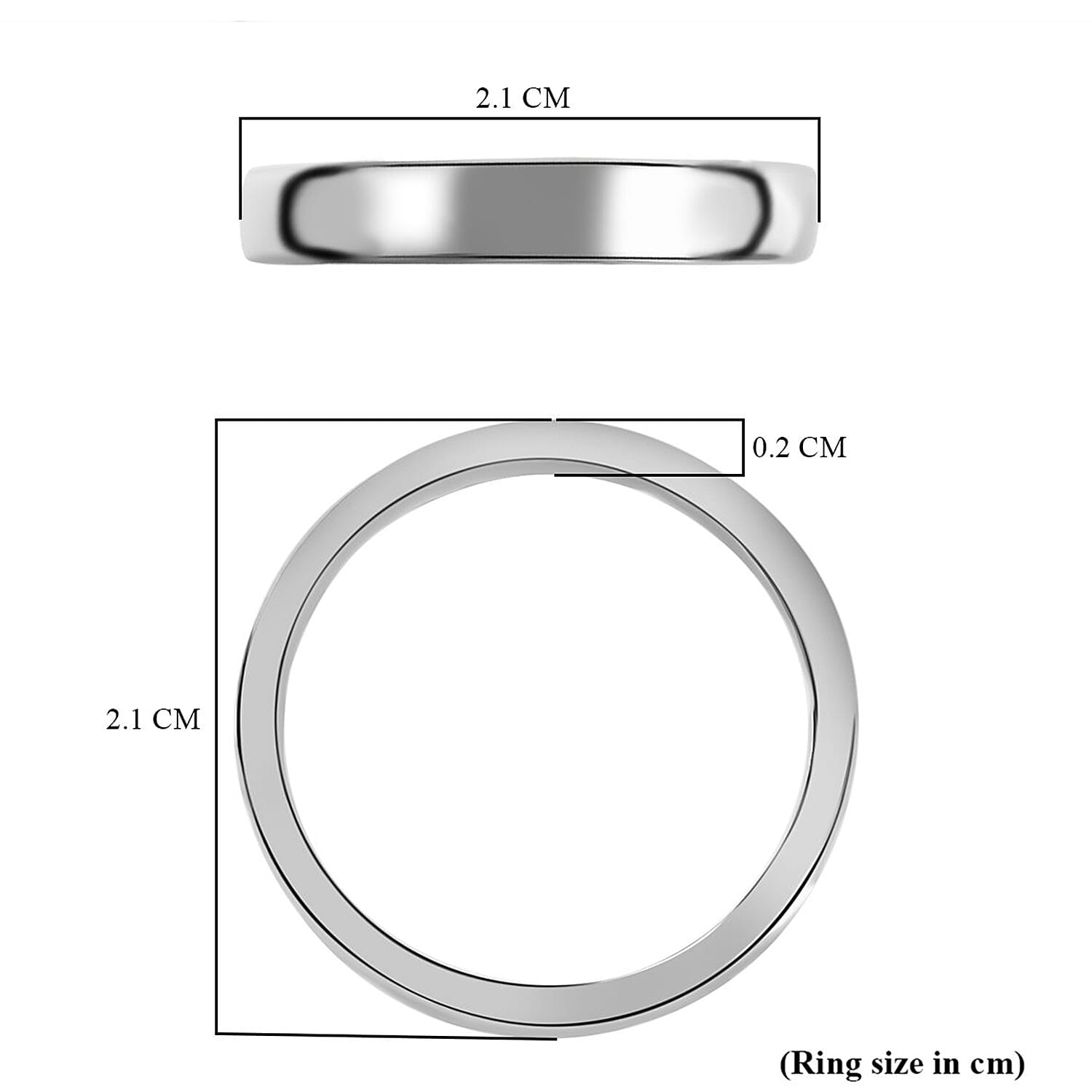 Sterling Silver Band Ring