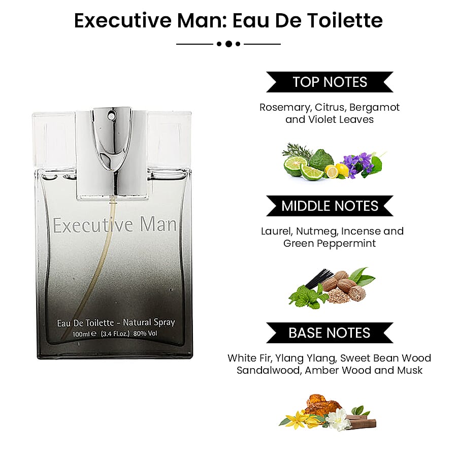 Laurelle Executive Man- Eau De Toilette - 100ml