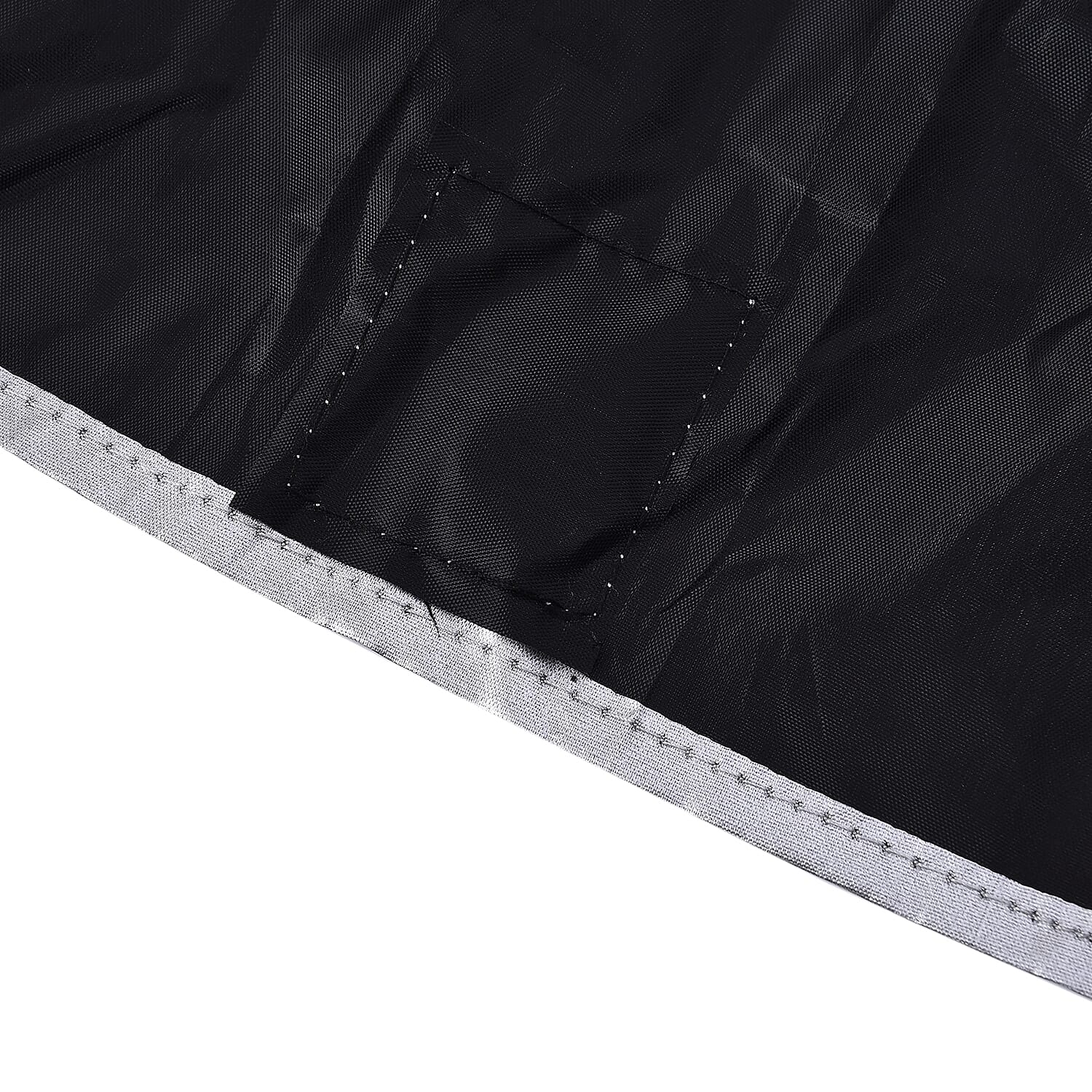 2 Piece Set - Magnetic Windshield Cover (Size 142x96 Cm) and Tread Ahead - Silver and Black