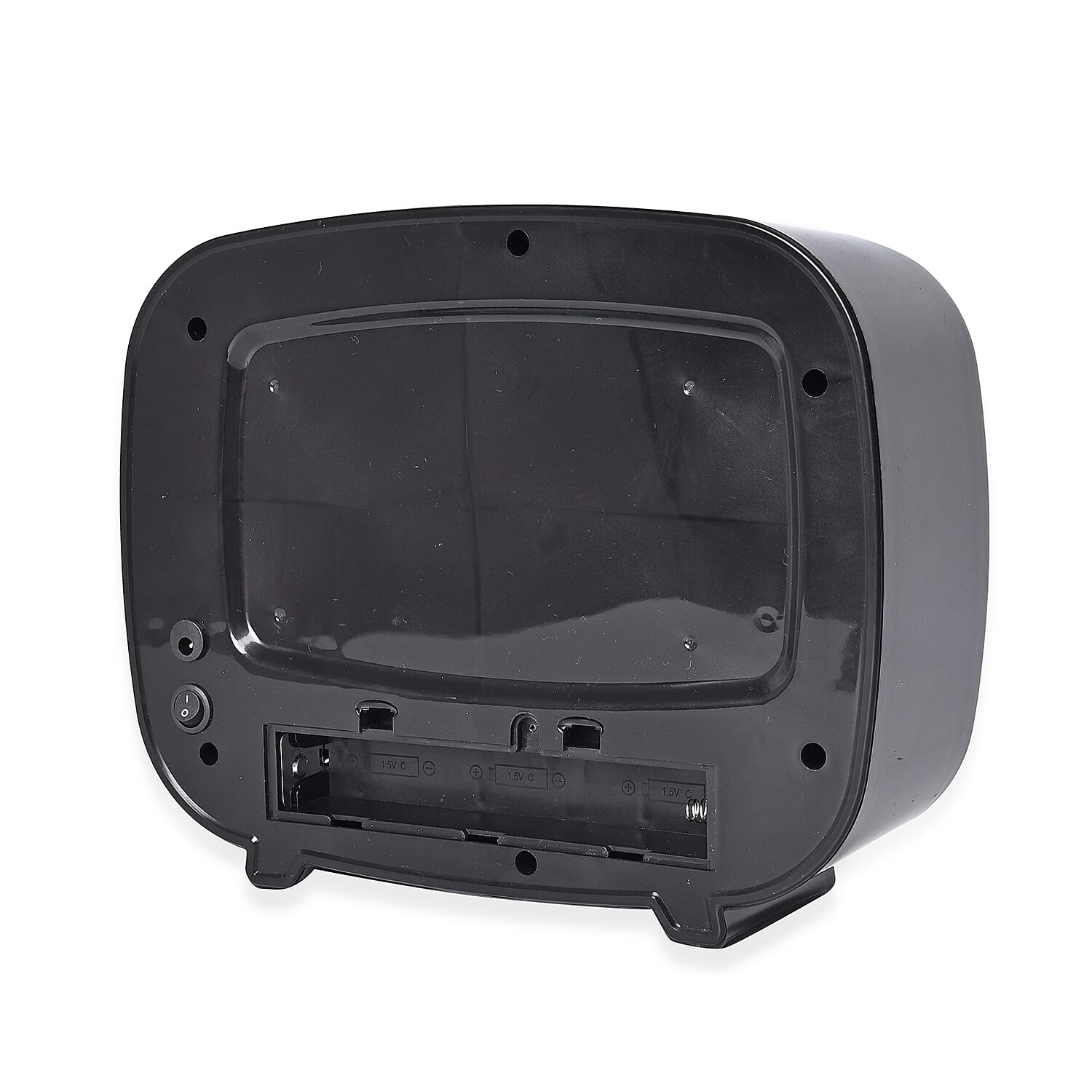 LED TV Fireplace Lamp with USB Cable (Size 26x20x10 Cm) - Green Colour (3xC Battery not Included)