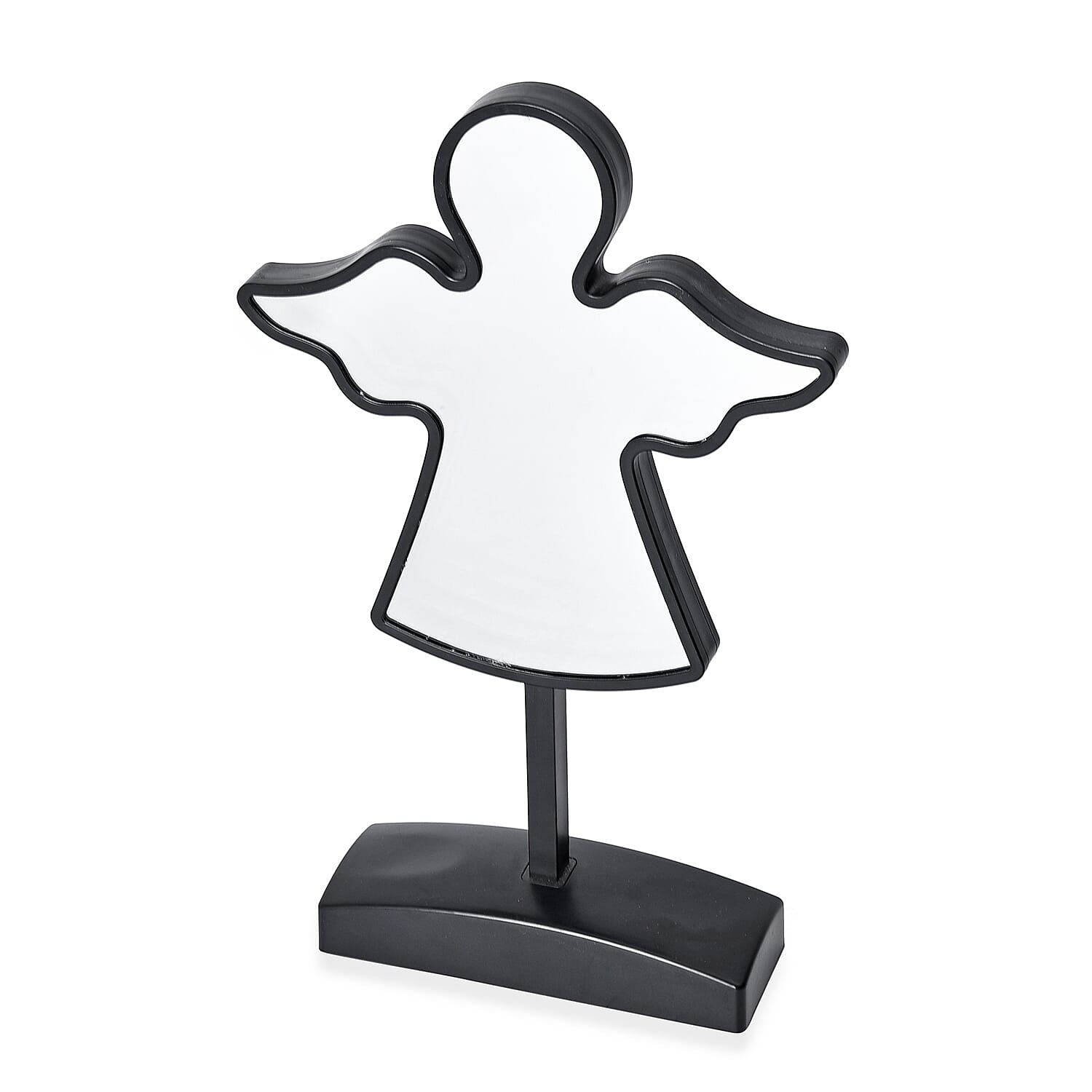 Angel Shaped LED Tunnel Light (Size 31x15 Cm) - Black (4xAA Battery not Included)