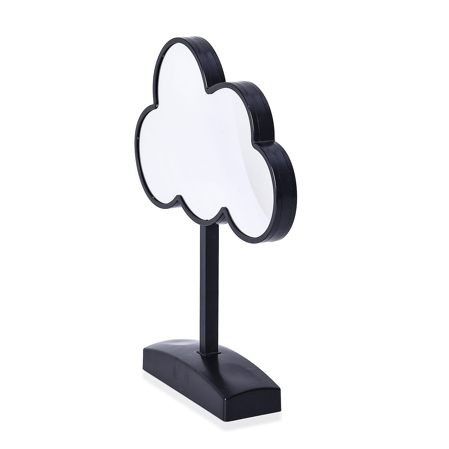 Cloud Shaped LED Tunnel Light (Size 29x15 Cm) - Black (4xAA Battery not Included)