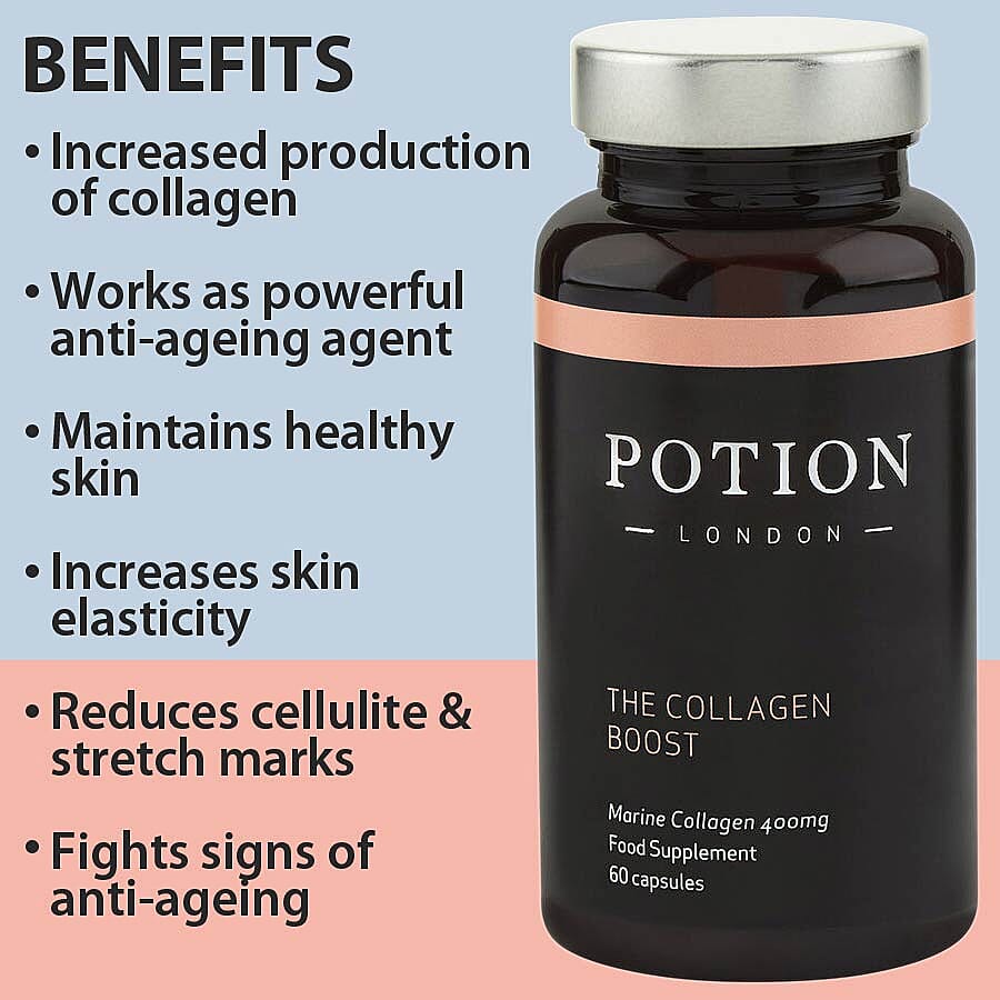 Potion London- The Collagen Boost - 60 Capsules