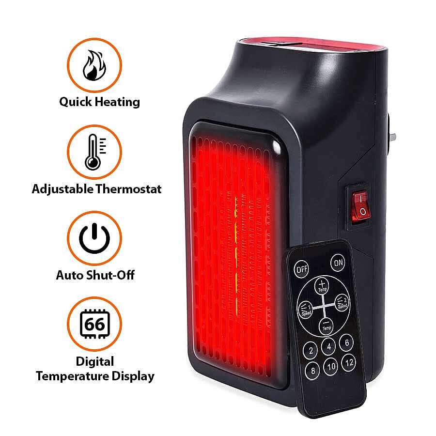 Electric Portable Handy Heater 500W With  Remote Control
