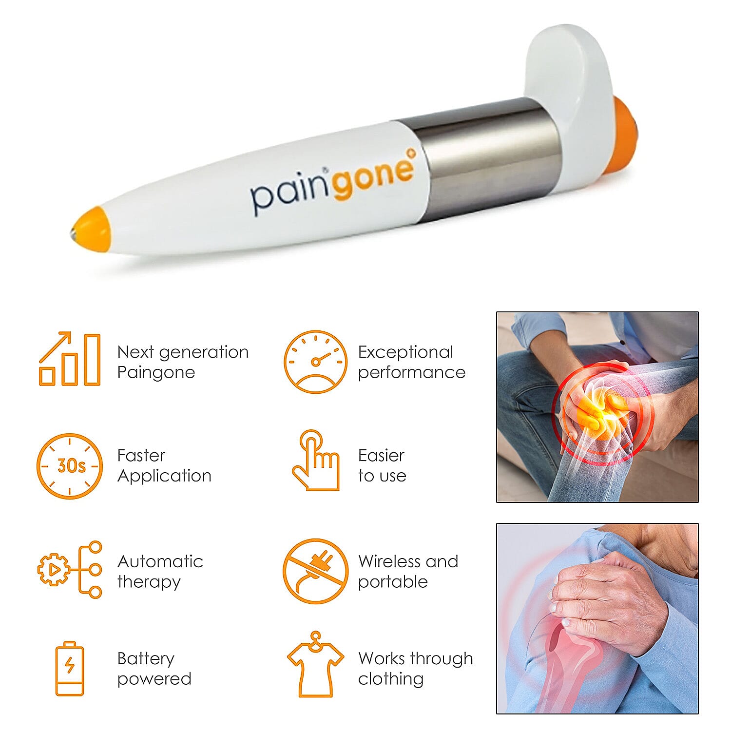 PainGone Plus (Free Joint Plus Formula) (AAA Battery Included) - 200 ML