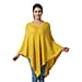Limited Available - 100%  Cashmere  Wool Poncho-SunFlower Colour (Free Size/70x70Cm)