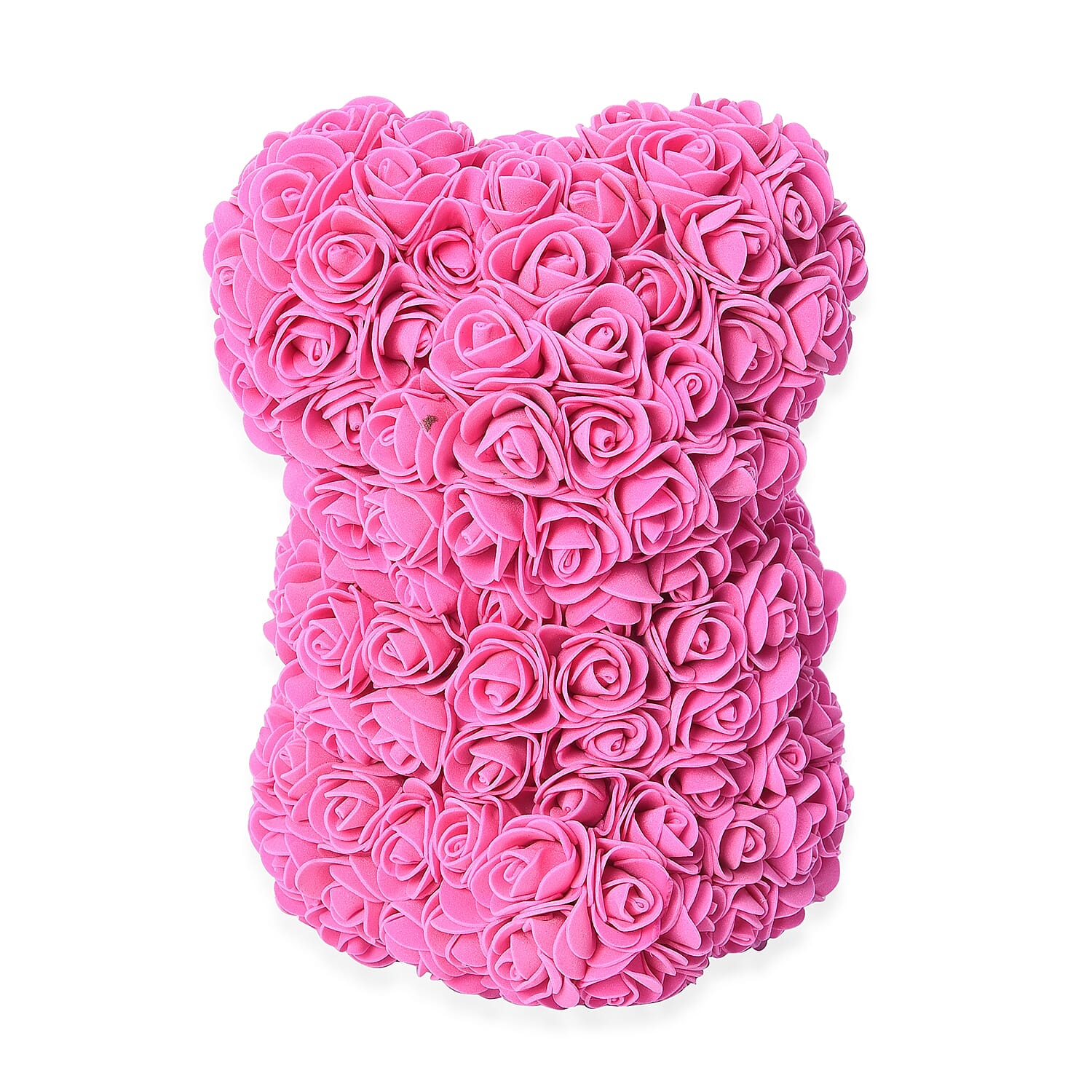 MP Lovely Rose Flower Bear with Bow Tie - Pink