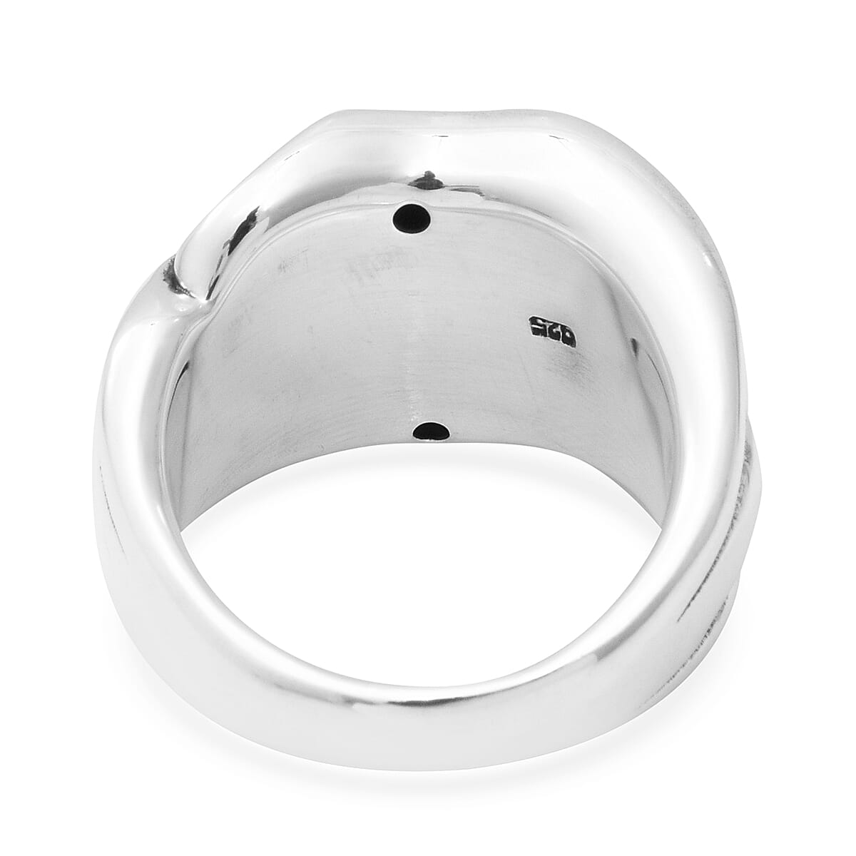 Designer Inspired- Sterling Silver Ring, Silver wt 5.20 Gms.