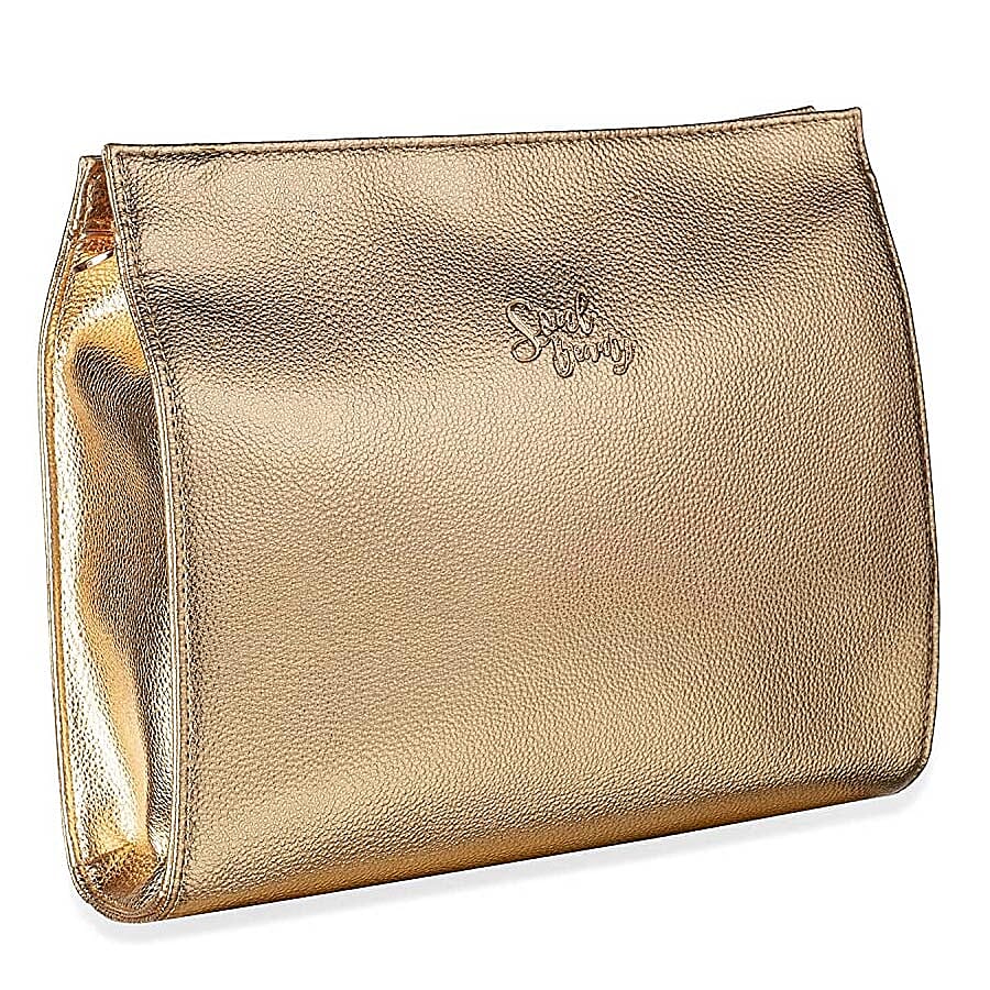 Soul Beauty: Rose Gold Cosmetic Bag