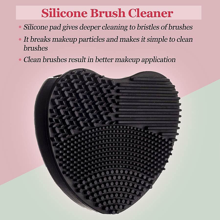 Soul Beauty: Vegan Brush Cleaner & Silicone Heart