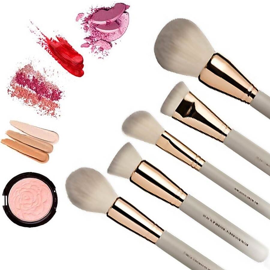 Soul Beauty: Marble Collection Limited Edition Brush Roll & 13 Brushes